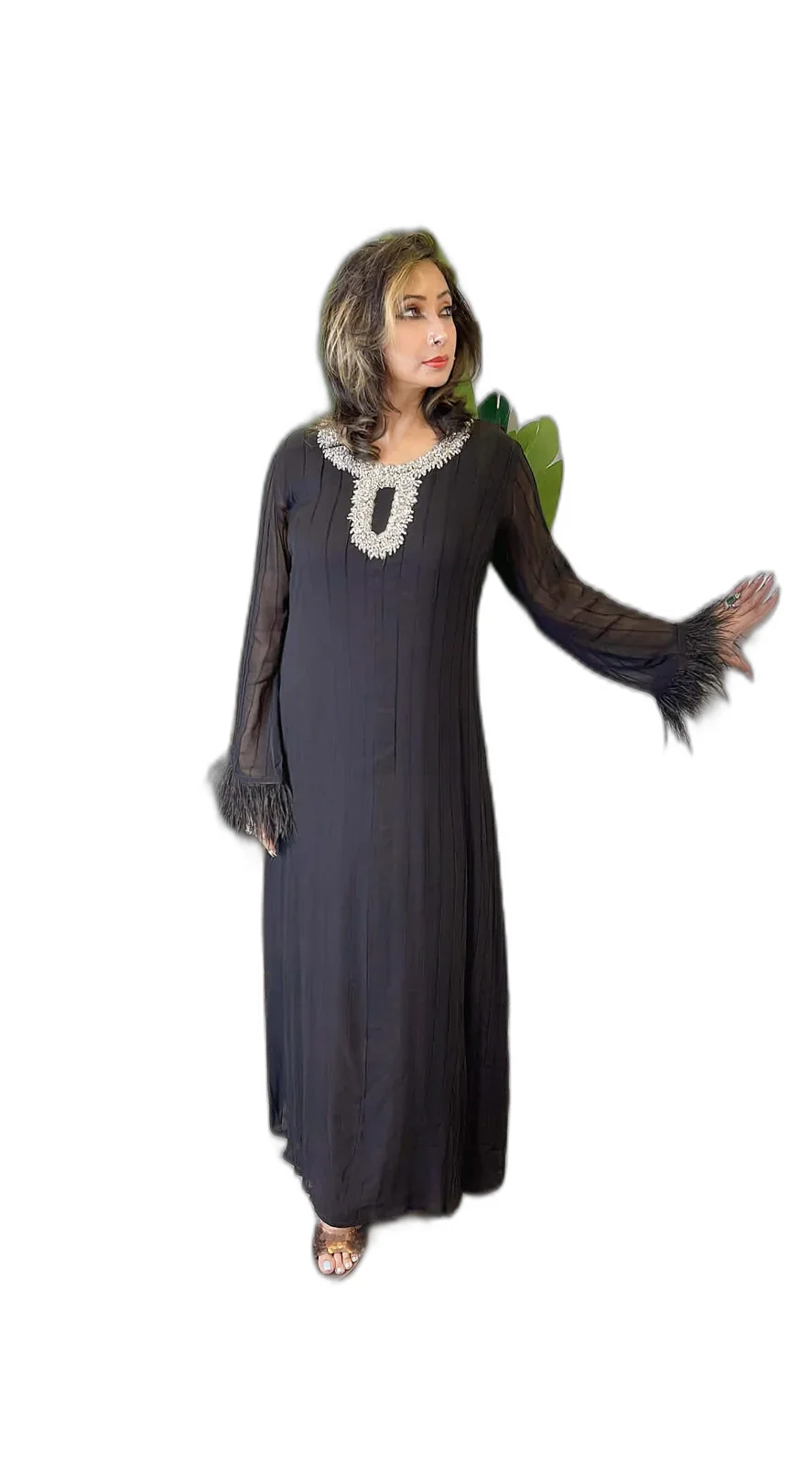 Polkadrops Black & Ivory Outfit