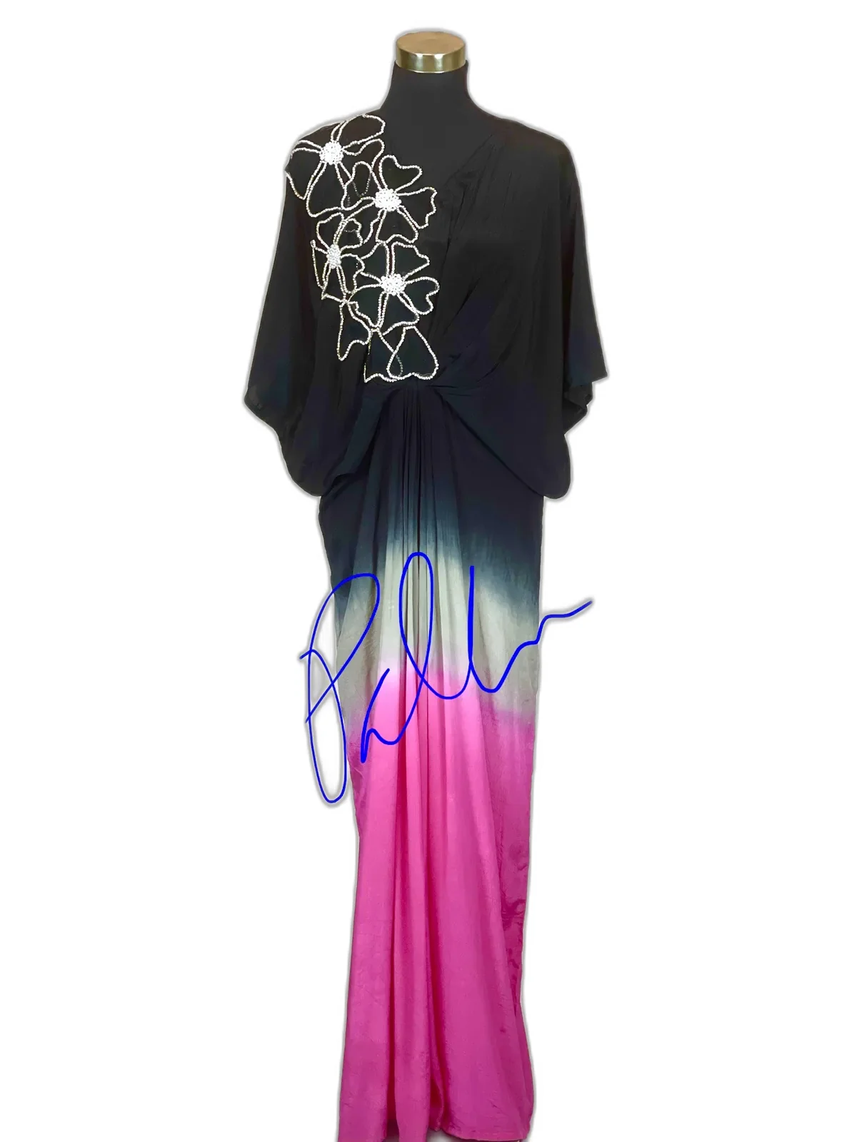 Polkadrops Black & Magenta Outfit