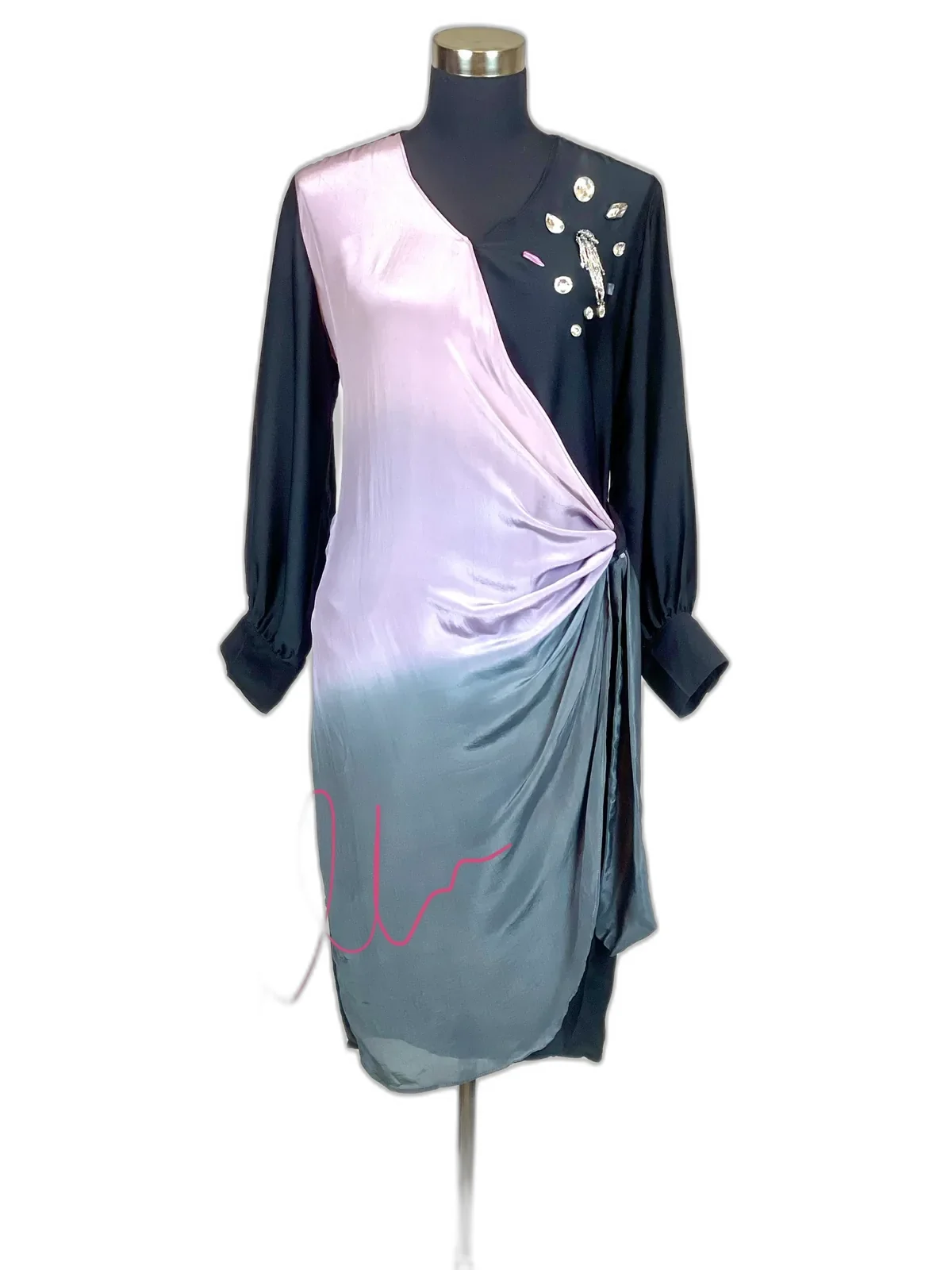 Polkadrops Grey & Ivory Outfit