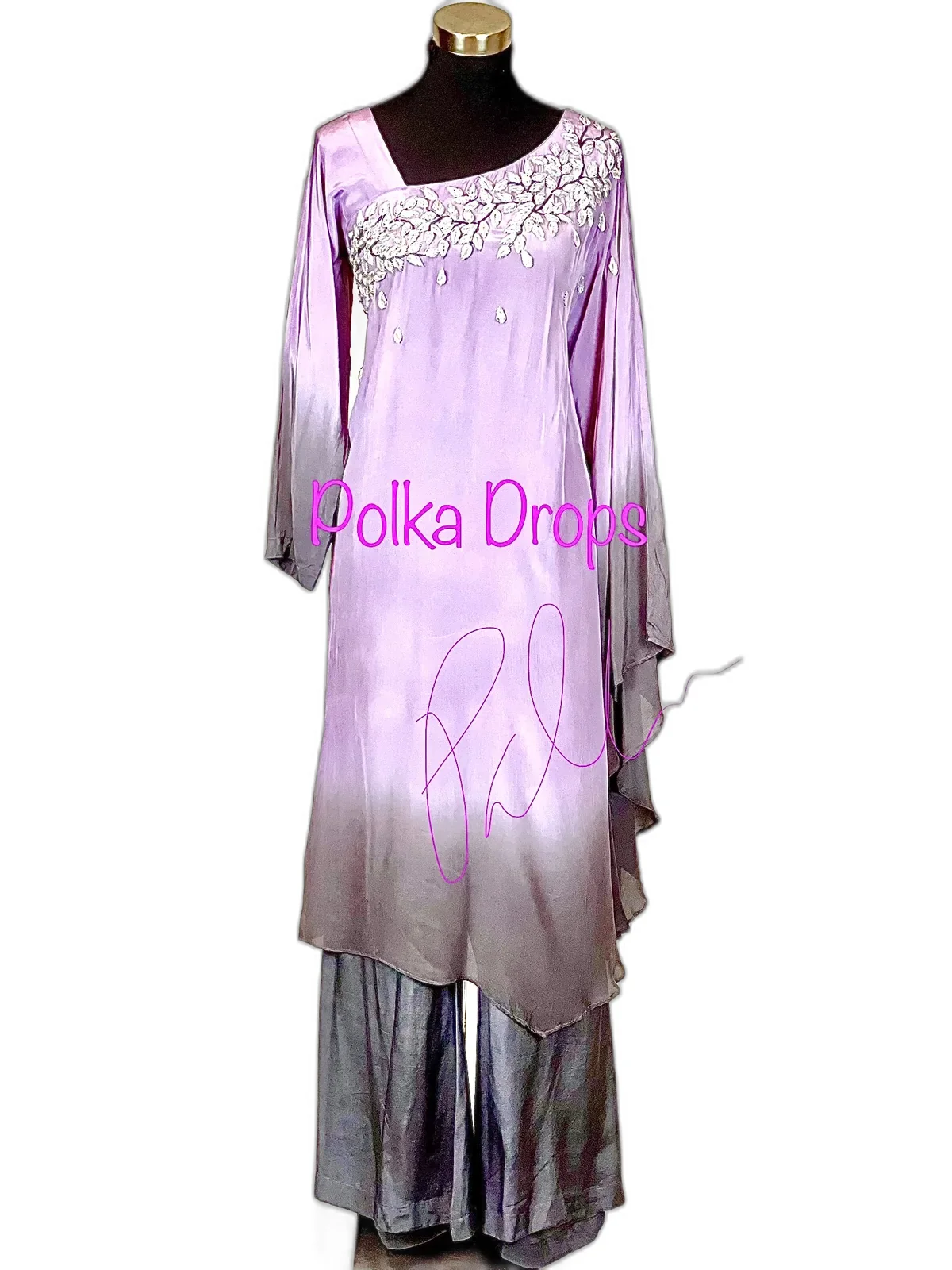 Polkadrops Pink & Ivory Outfit