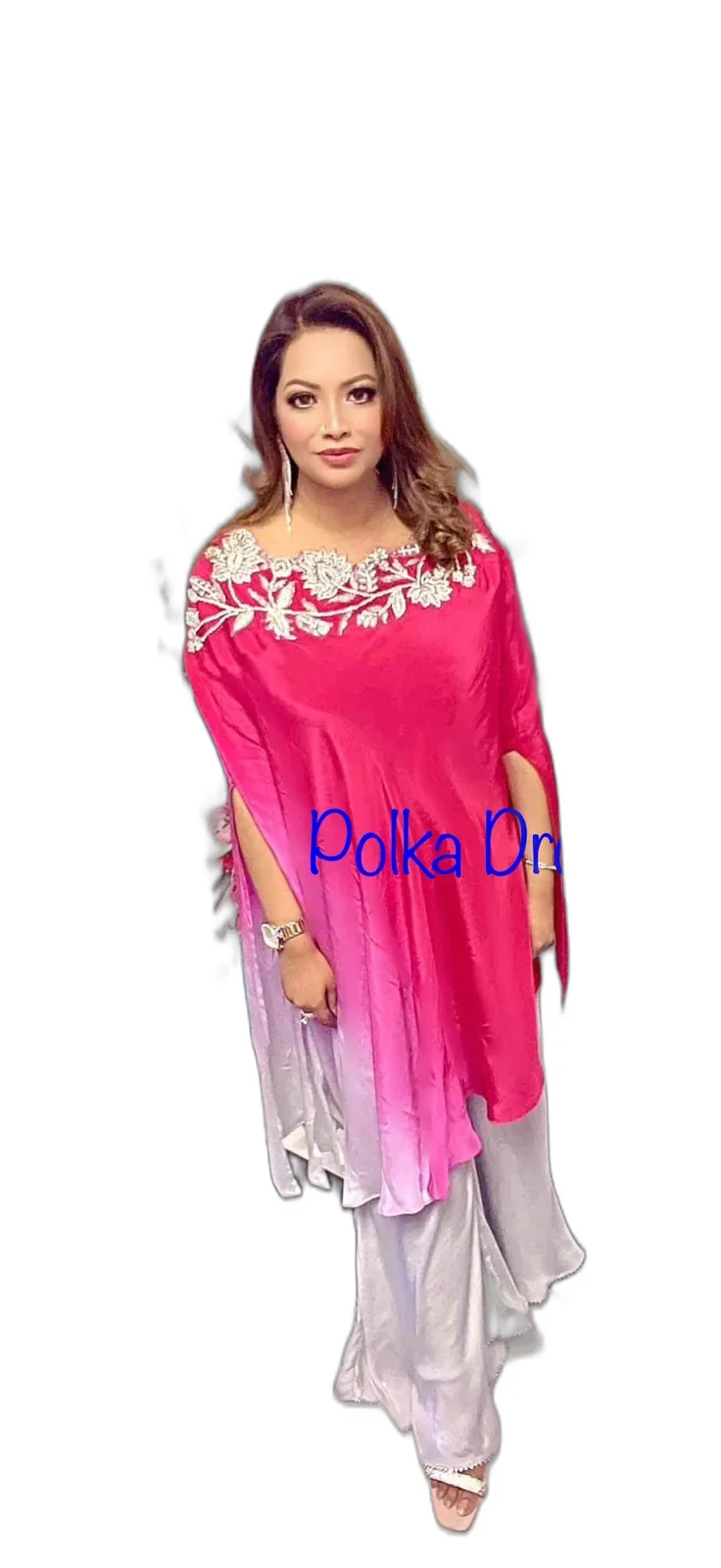 Polkadrops Red & Ivory Outfit